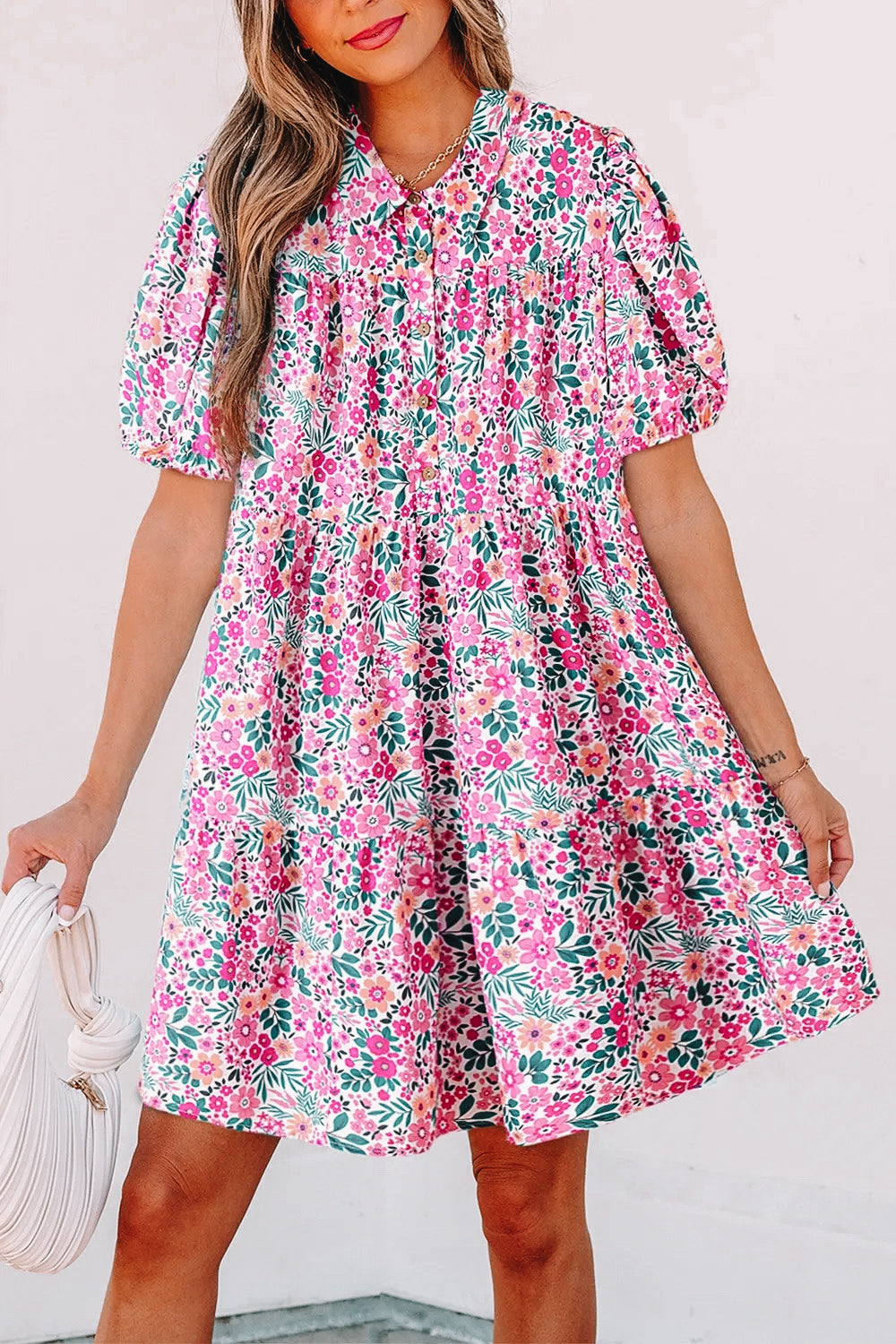 Mini Floral Dress