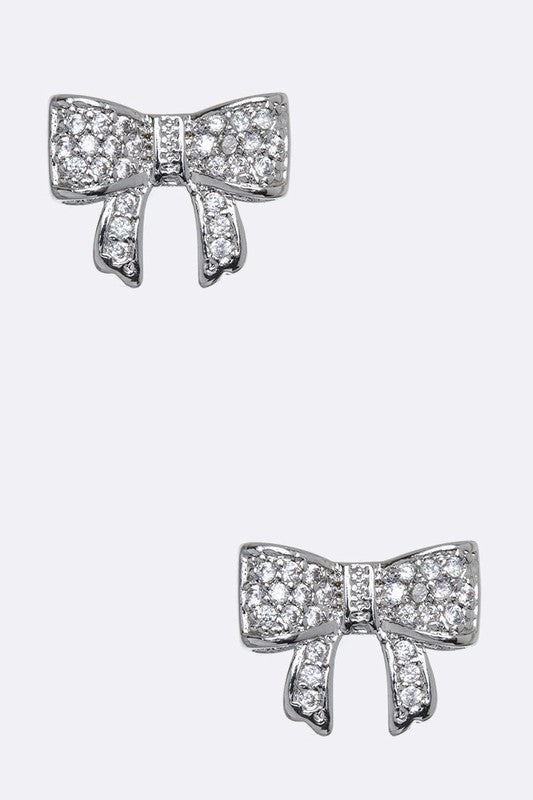 Bow Stud Earrings