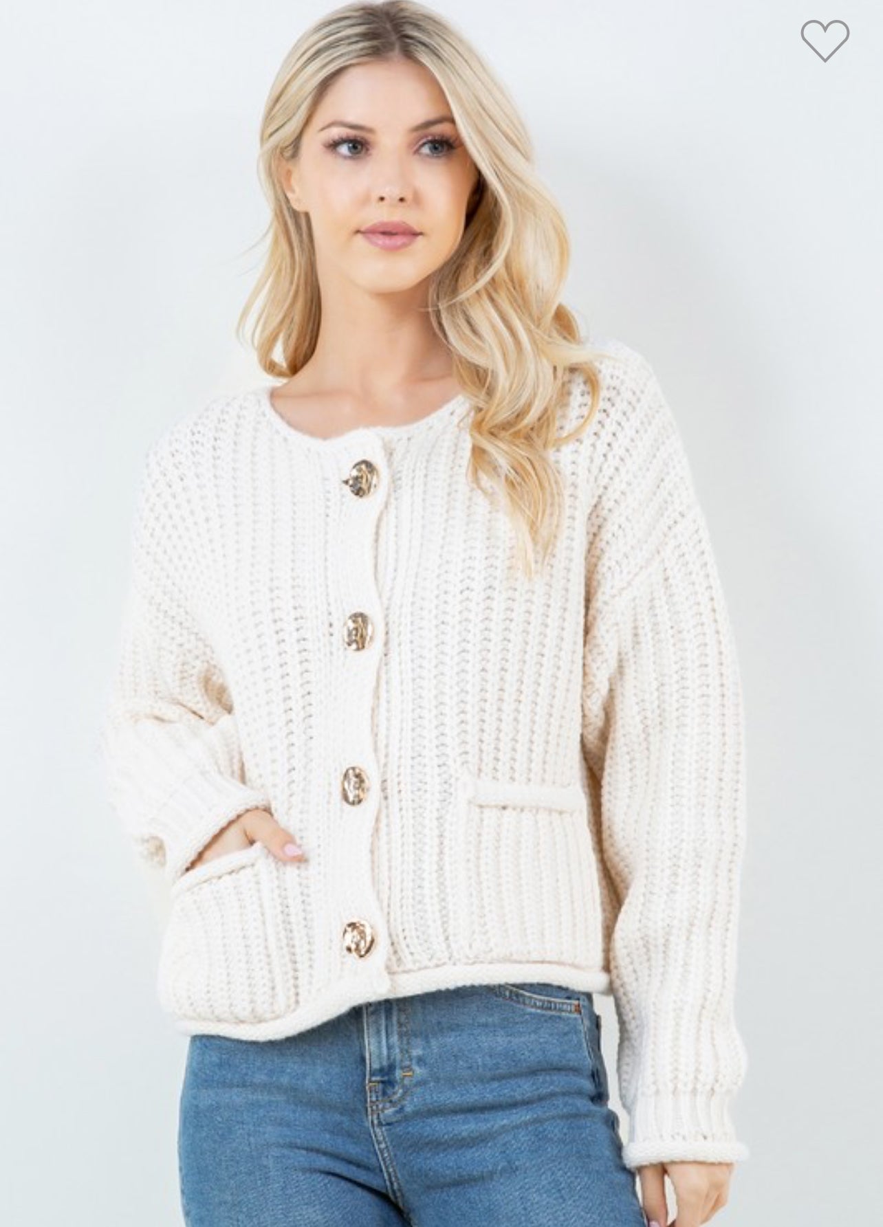 Vanilla Milkshake Cardigan