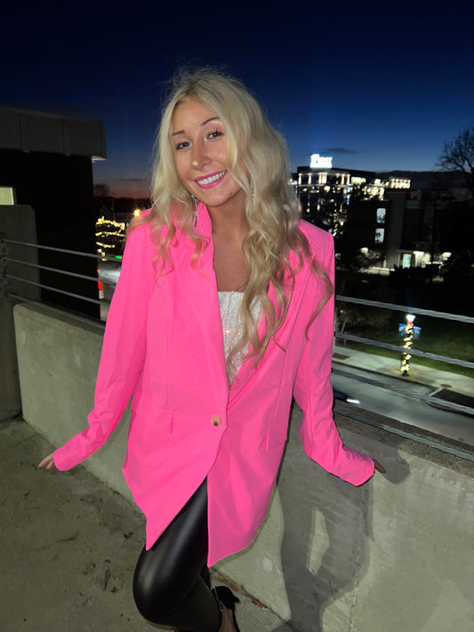 Hot Pink Blazer