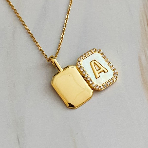 Initial Pendant Necklace