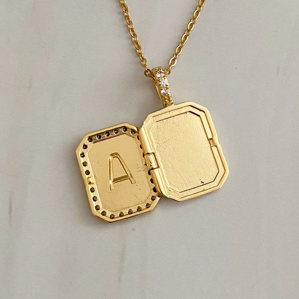 Initial Pendant Necklace