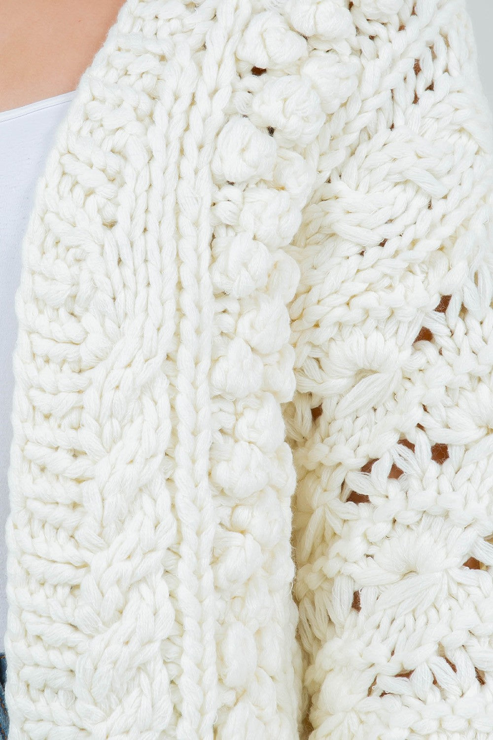 Chunky Knit Cardigan