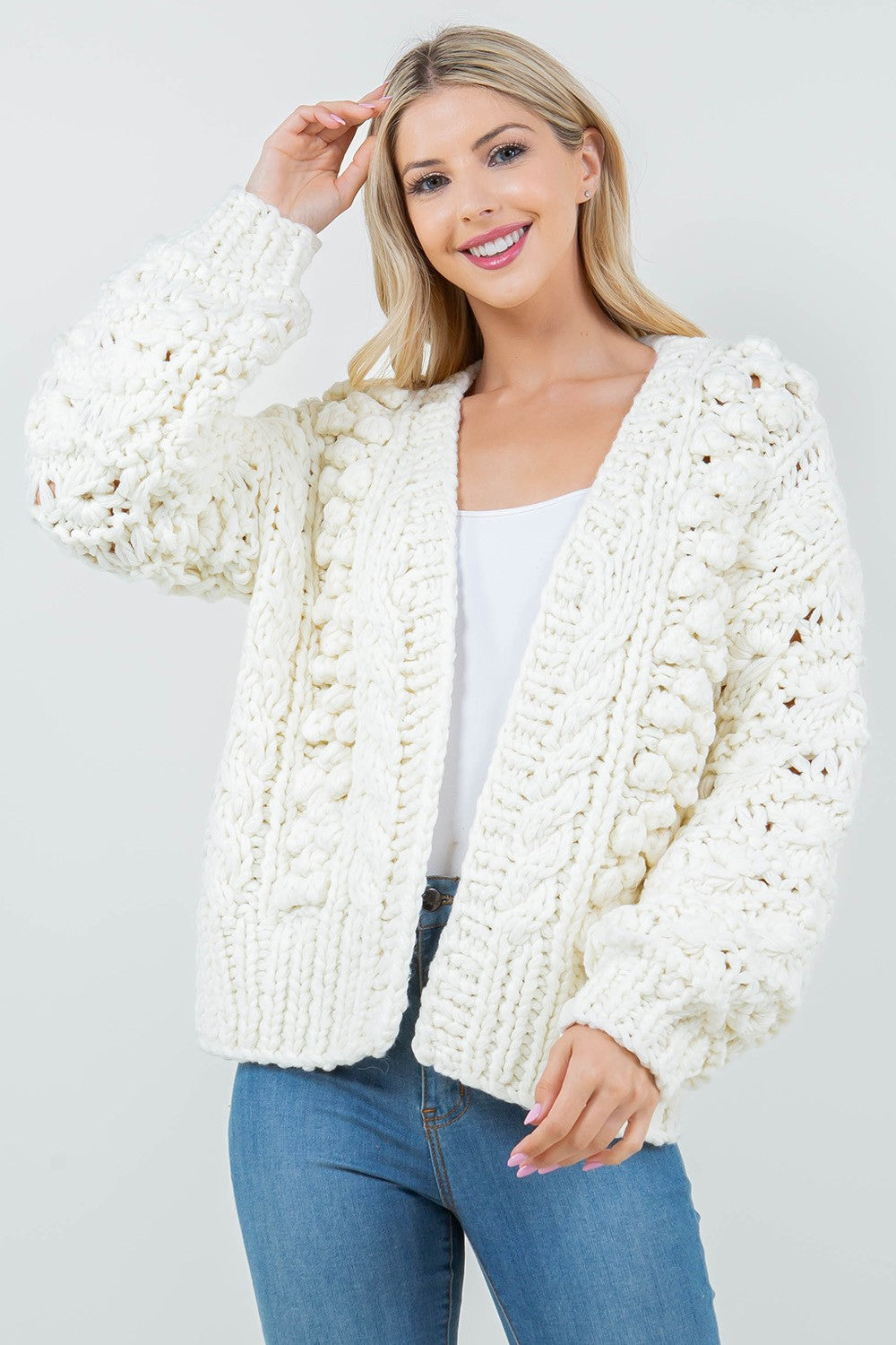 Chunky Knit Cardigan