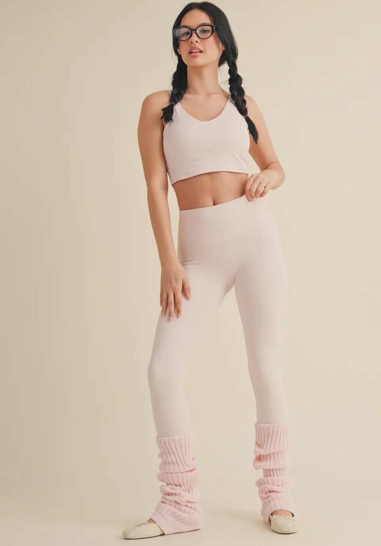 Blush Pink Leggings