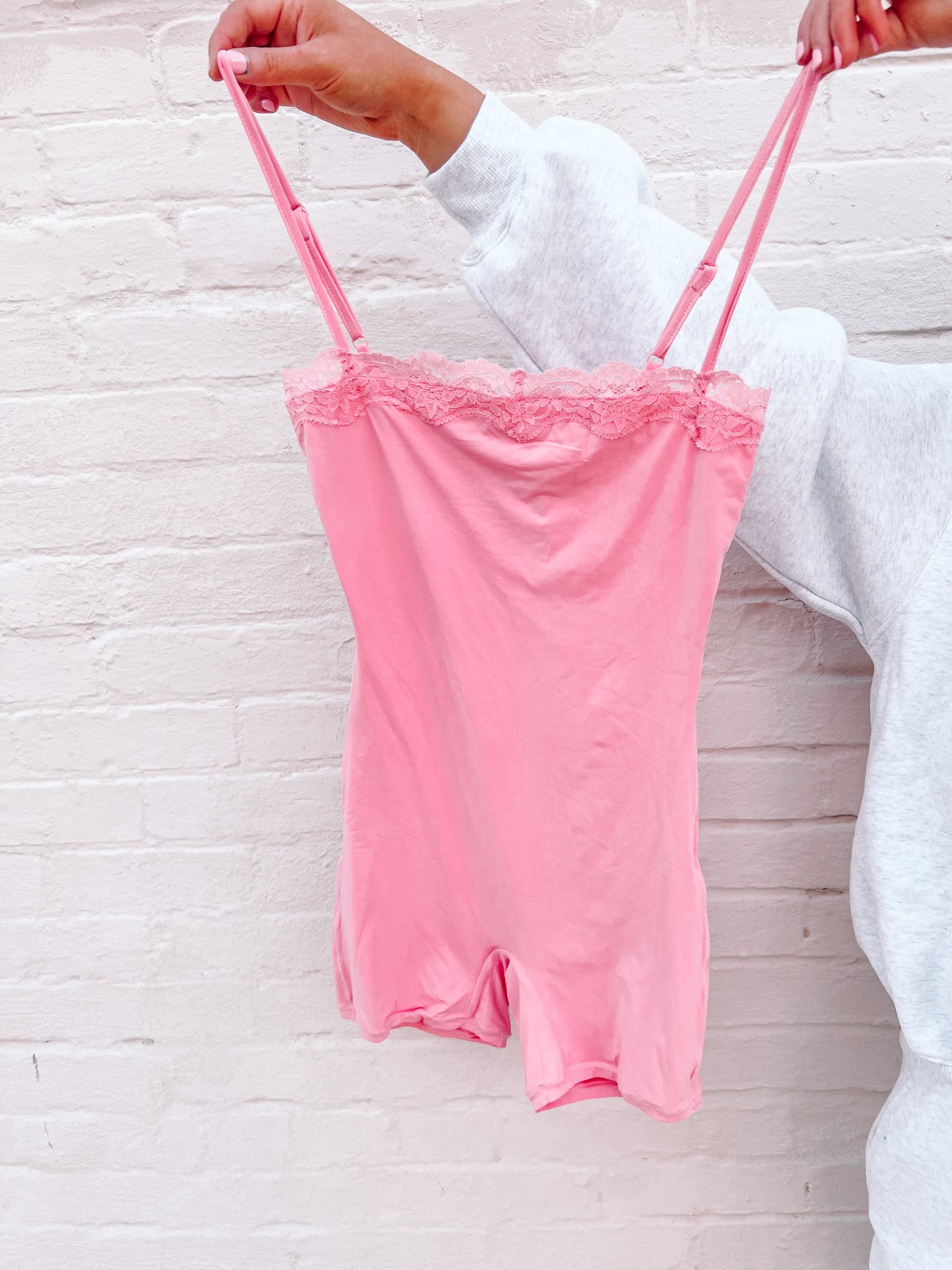 Pink Lounge Romper