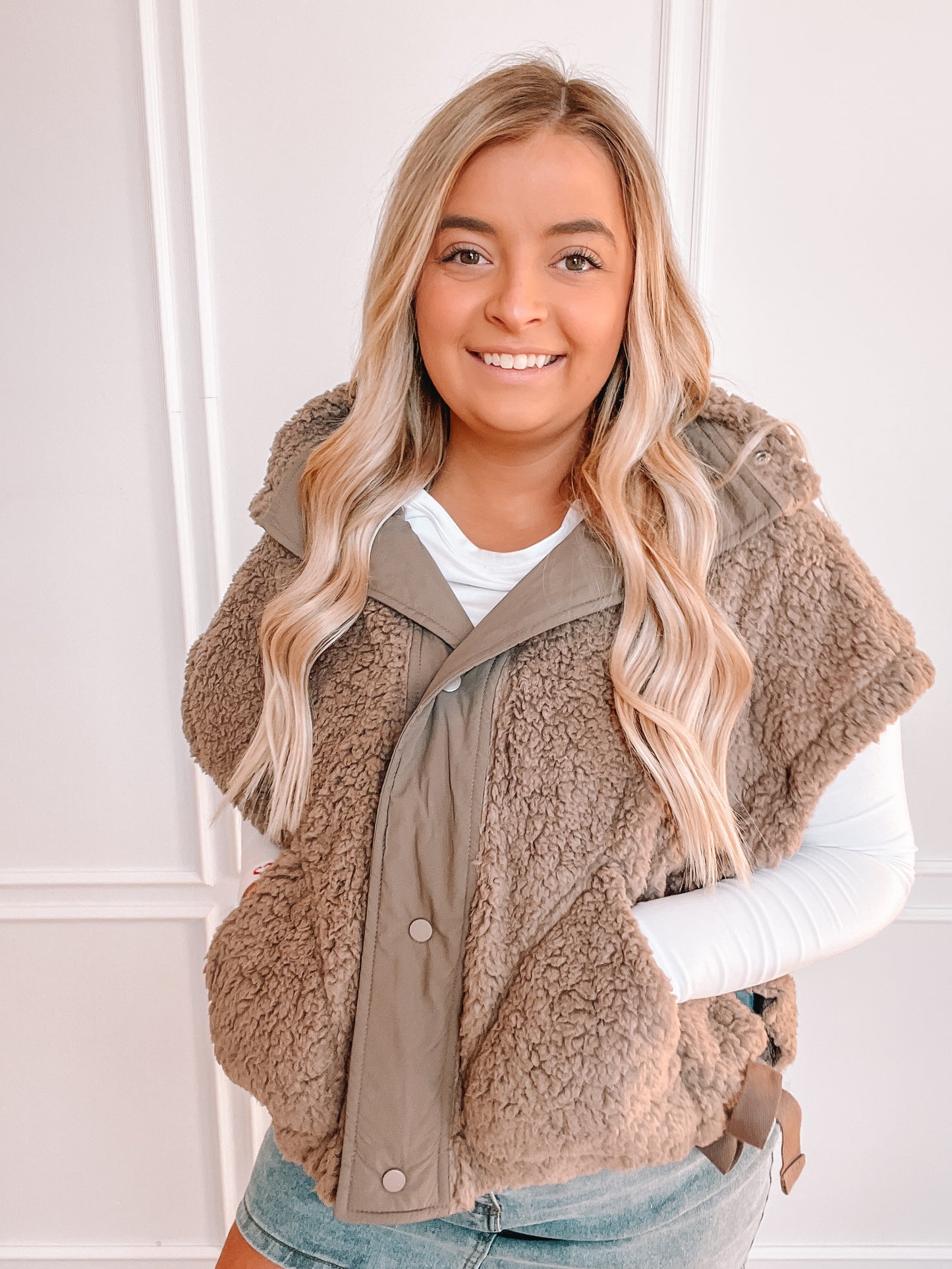 Sherpa Fur Vest