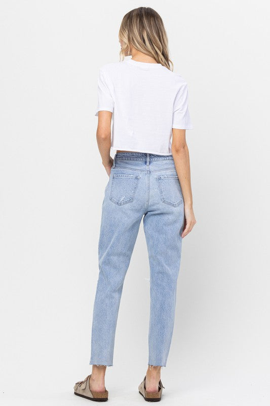 Light Wash Mom Jeans