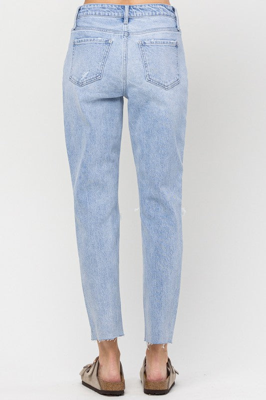 Light Wash Mom Jeans