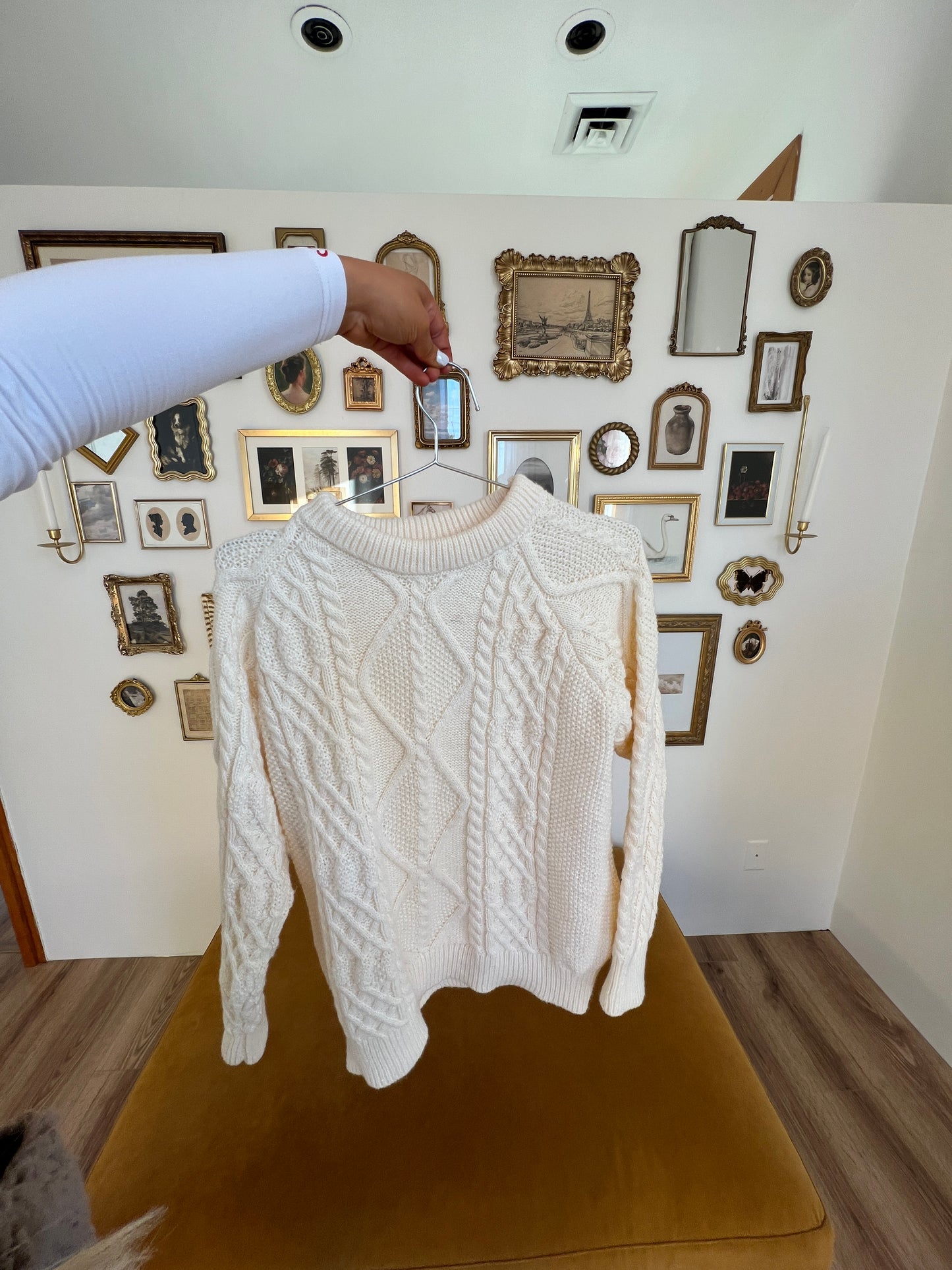 Cream Luxe Sweater