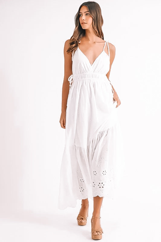 Dreamy Embroidered Maxi Dress
