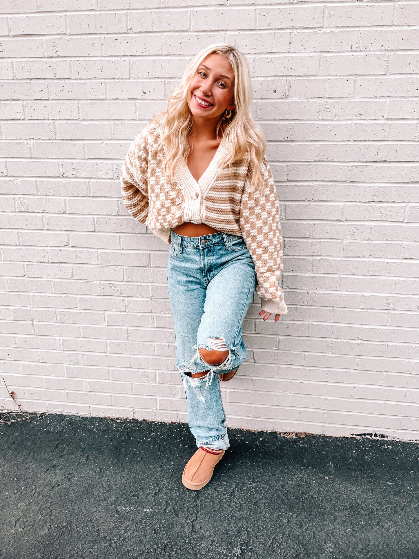 High Rise Boyfriend Jeans
