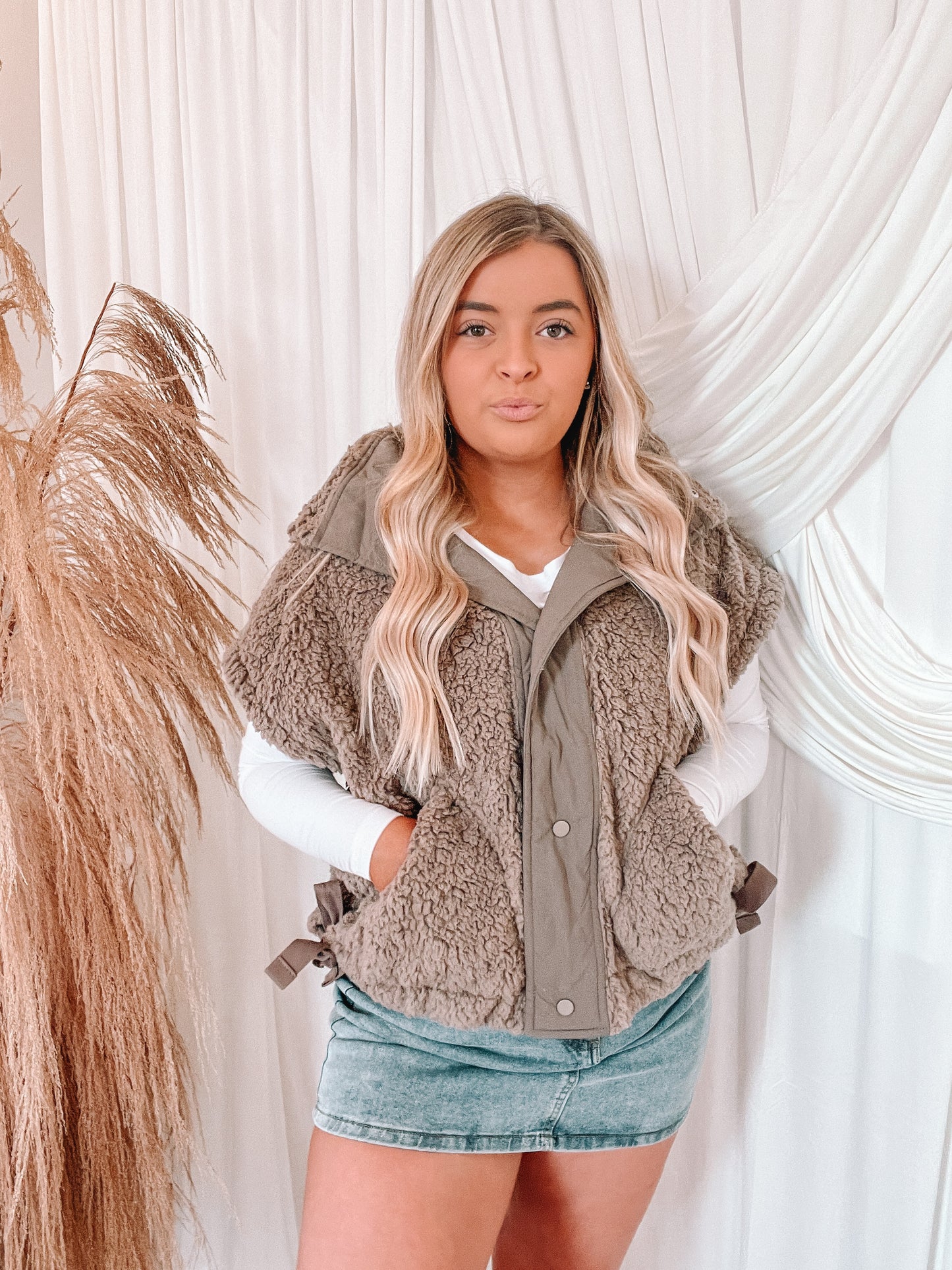 Sherpa Fur Vest