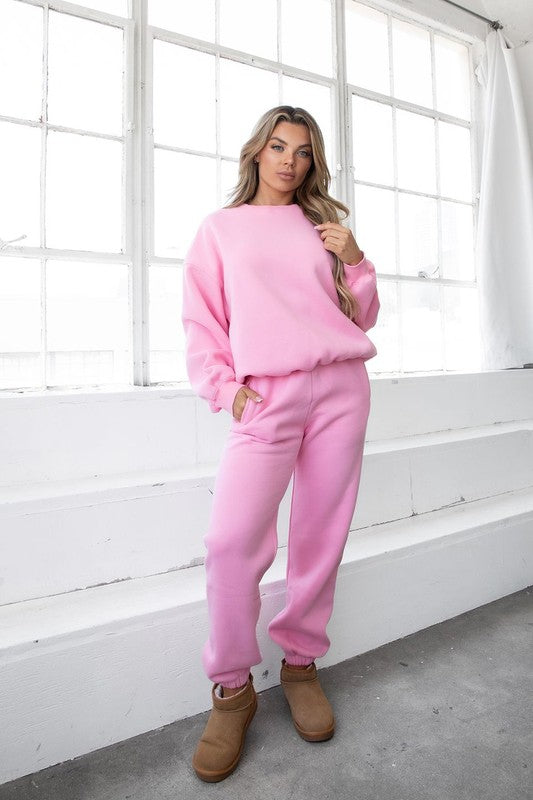Pink Cozy Sweatshirt