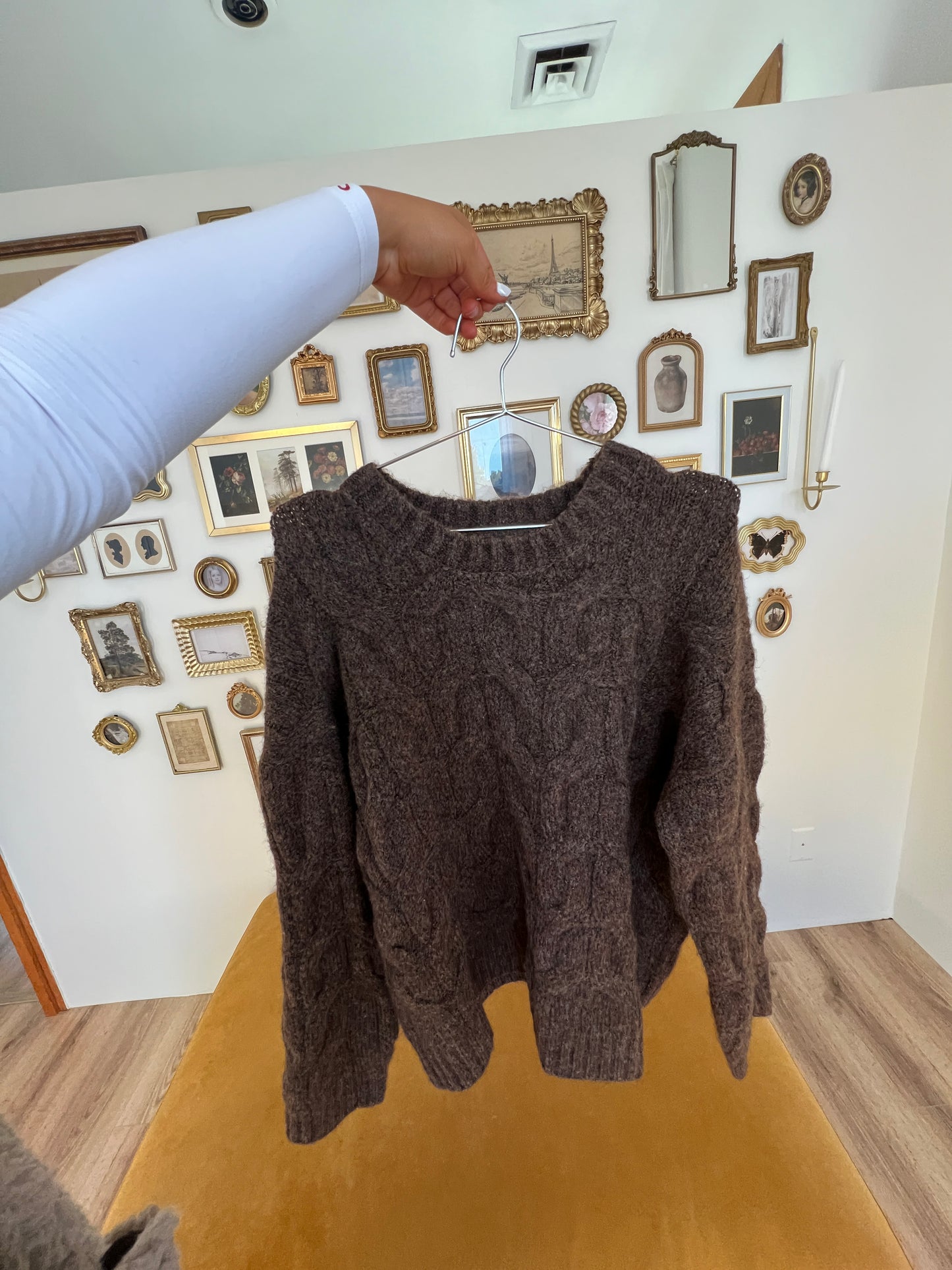 Cable Knit Cozy Sweater