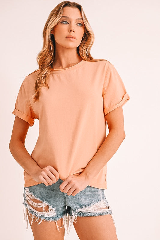 Peachy Short Sleeve T-Shirt