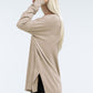 Hi-Low Hem Front Seam Sweater