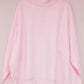 Blush Pink Mock Neck Sweatshirt
