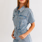 Denim Romper