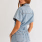 Denim Romper