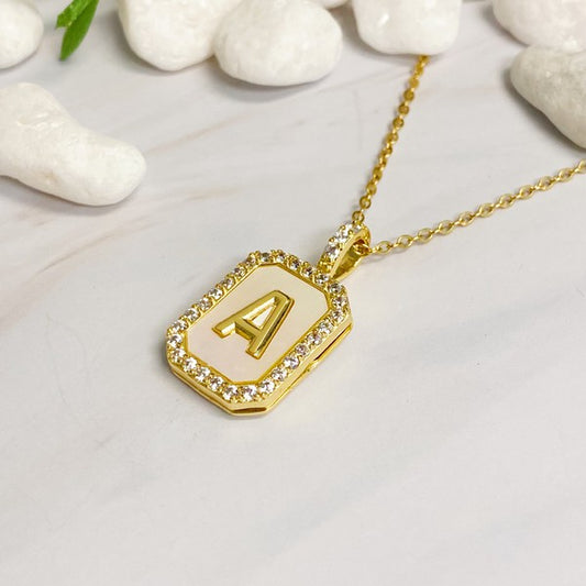 Initial Pendant Necklace