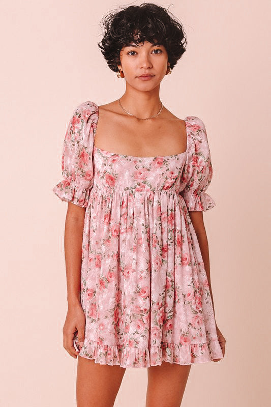 Blushing Petals Dress
