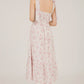 Pink Floral Maxi Dress
