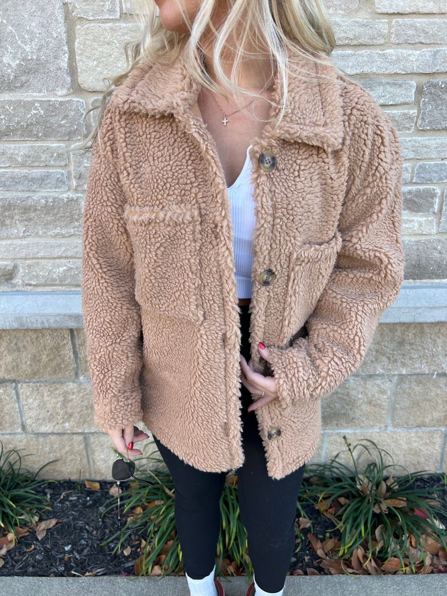 Camel Sherpa Jacket