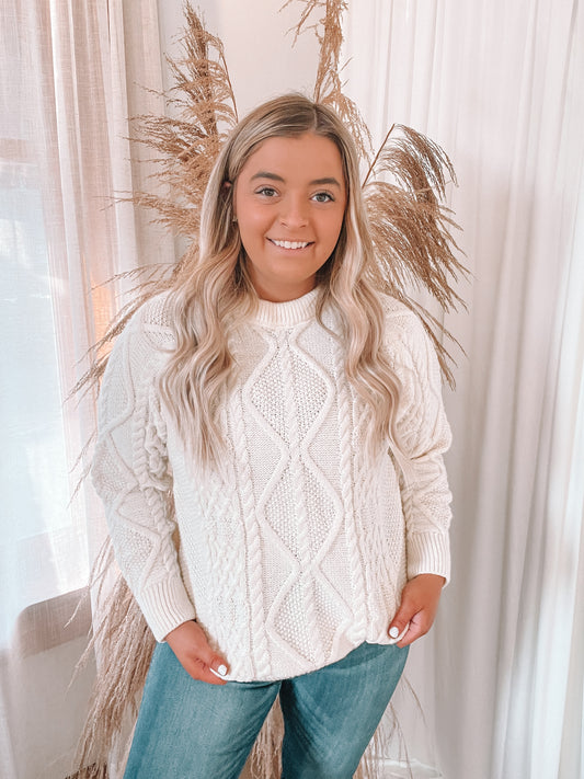 Cream Luxe Sweater