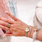 Blush Bell Bracelet