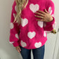 Heart sweater