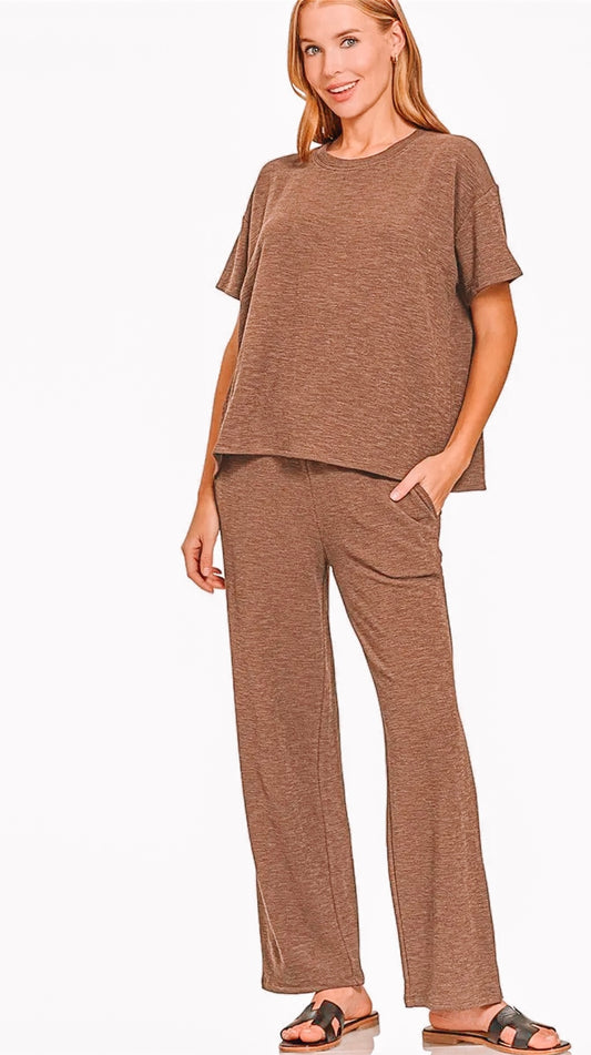 Brown Cozy Set