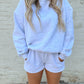 Ash Grey Cozy Sweat Shorts