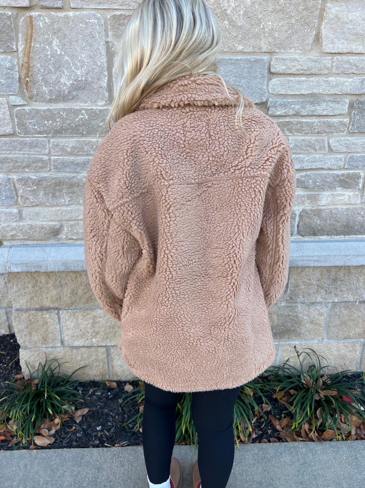 Camel Sherpa Jacket