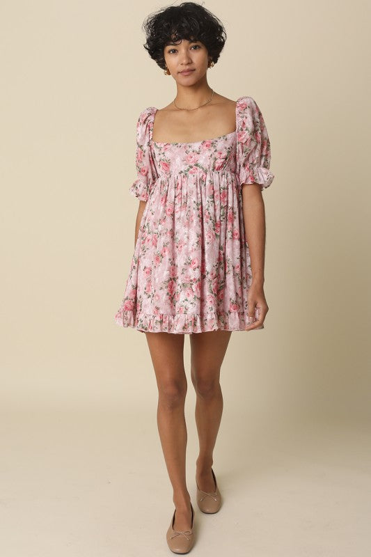 Blushing Petals Dress