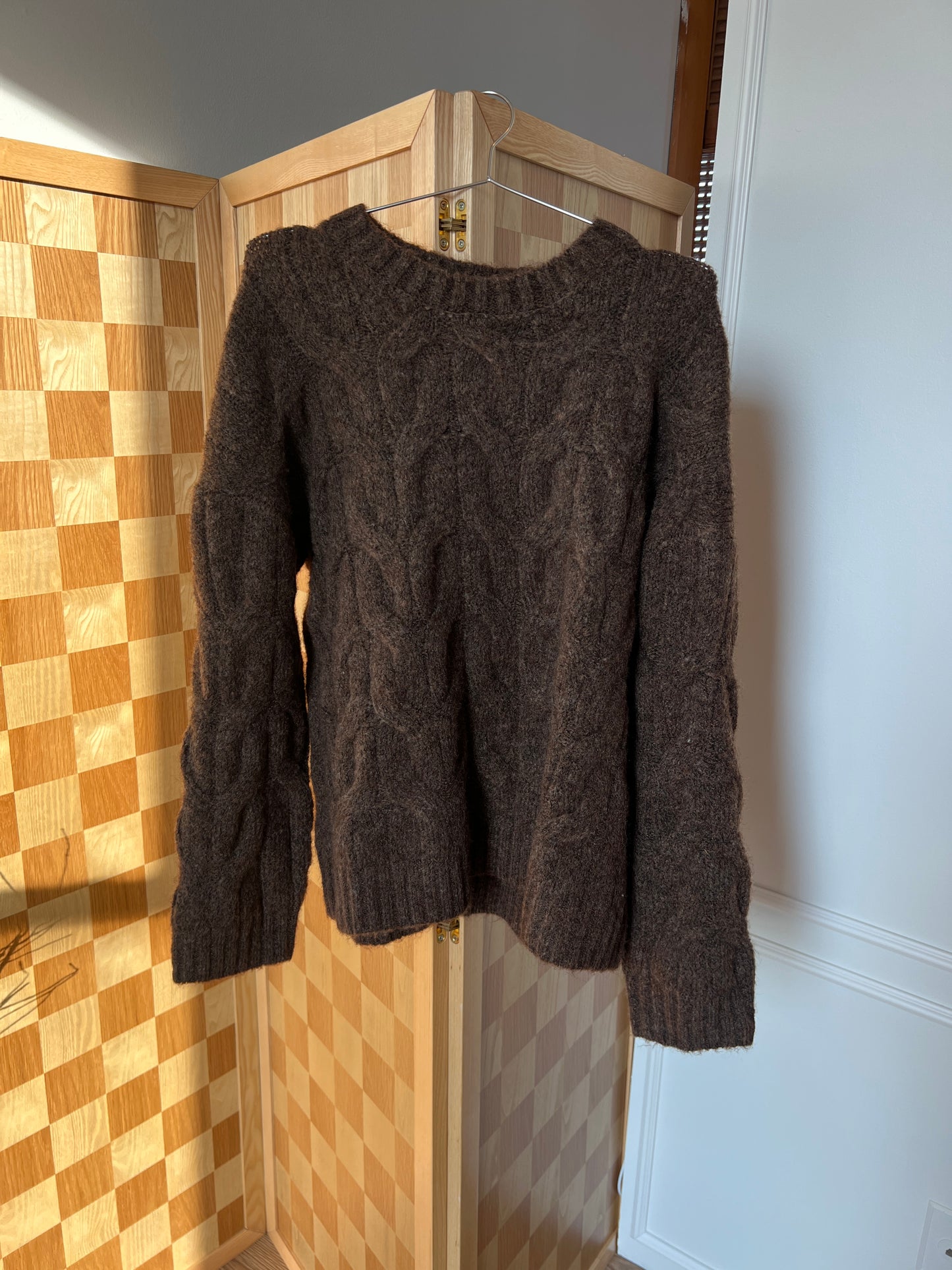 Cable Knit Cozy Sweater