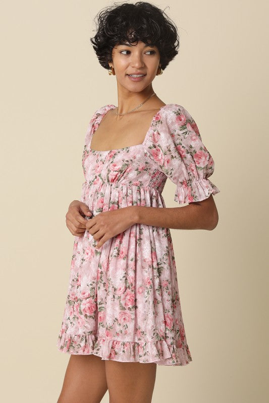 Blushing Petals Dress