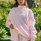 Blush Pink Mock Neck Sweatshirt
