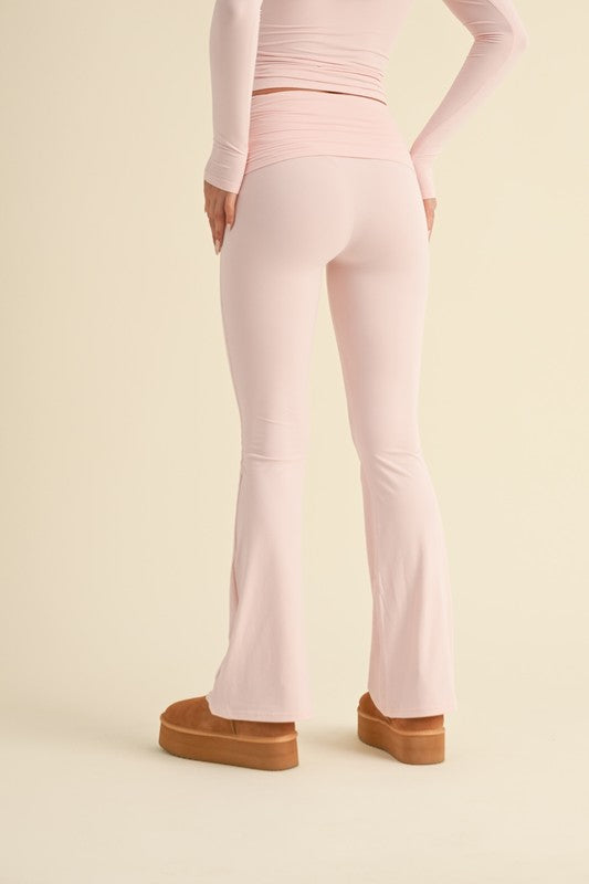 Ballerina Pink Flare Leggings