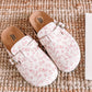 Floral Pattern Round Toe Slip-Ons
