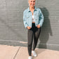 Cropped Denim Jacket